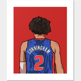 Cade Cunningham Back-To Posters and Art